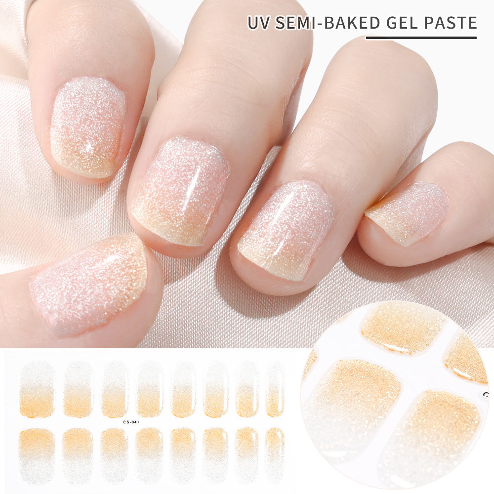 Gel-Phototherapie-Halbhärtender Nagelaufkleber der zweiten Generation