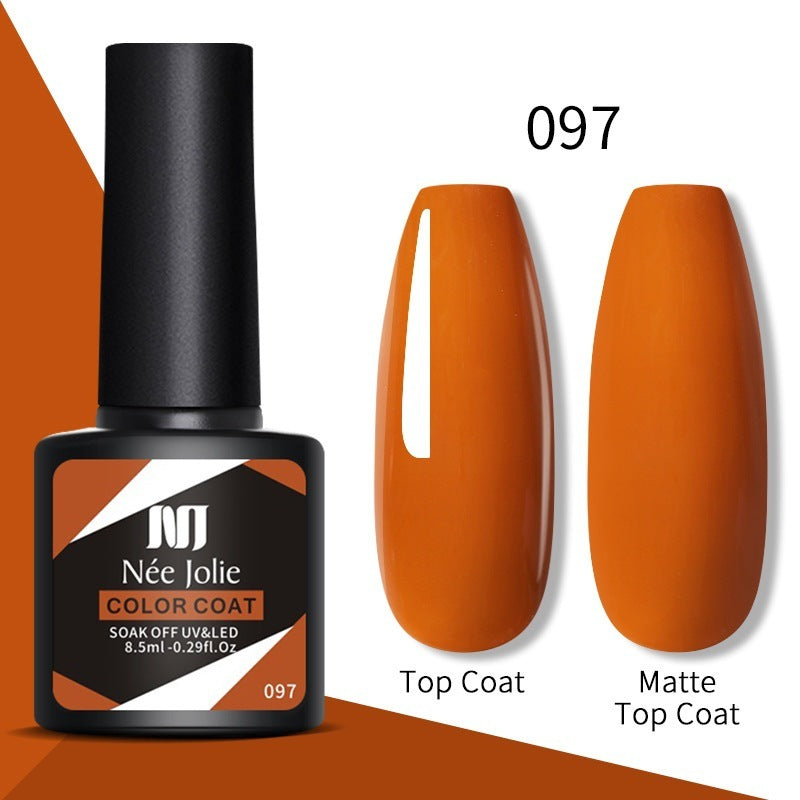 Glitzernder reflektierender Gel-Nagellack, Weihnachtsrot, UV