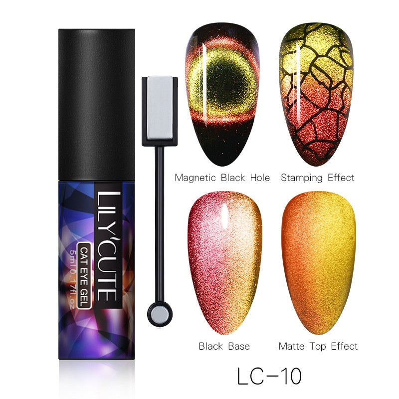 Magie Breite Cat Eye Nagellack