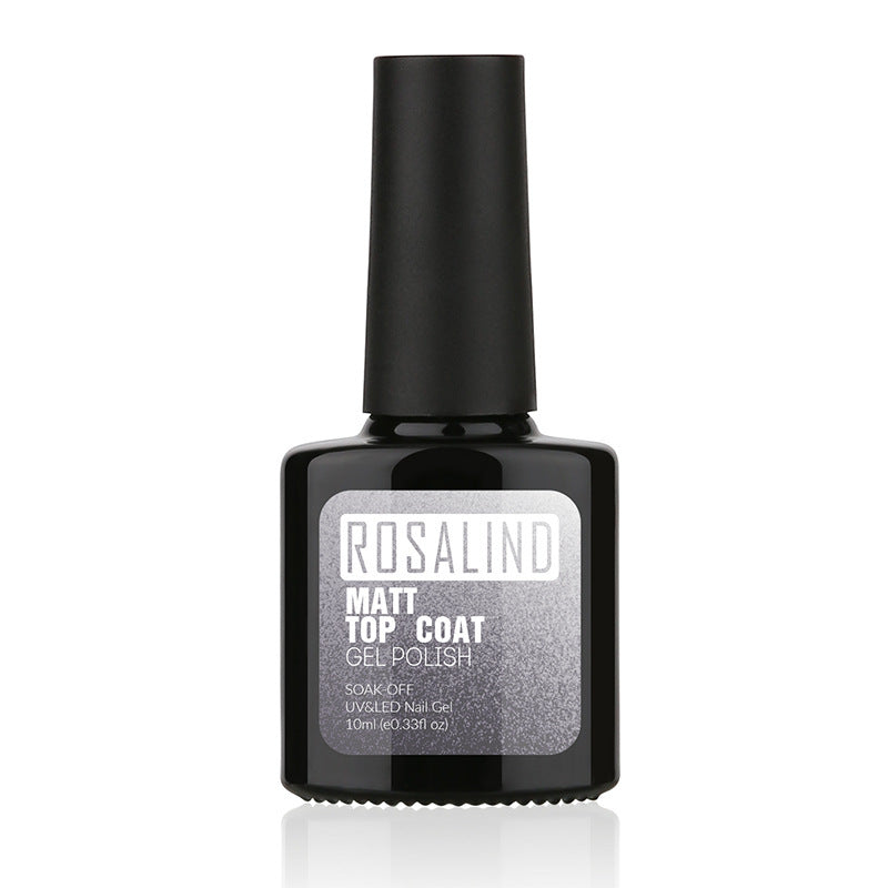 Nagellack-Gel weicht matte Oberflächen dauerhaft auf