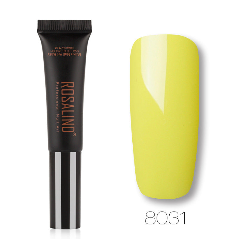 Einfarbiger Schlauch-Speed-Pinsel UV-Nagelkleber