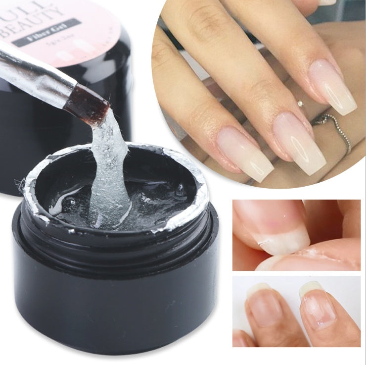 Gebrochener Reparaturkleber, Nagelfaser, Seidenverlängerungsgel, Fiberglas, Poly, UV-Builder-Gel, polnisches Maniküre-Kunst-Verlängerungswerkzeug