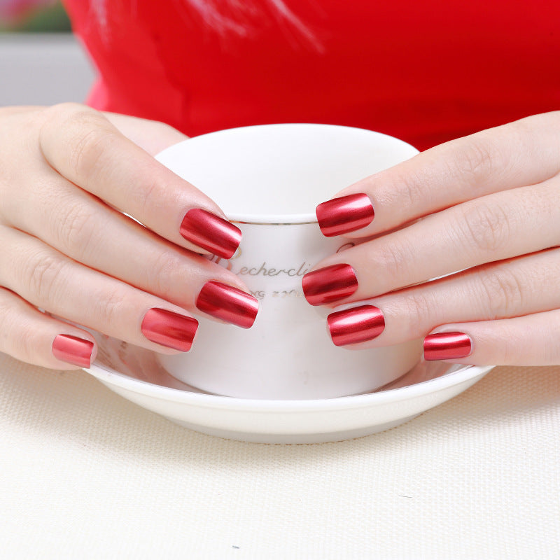 Spiegel silber nagellack metall farbe edelstahl