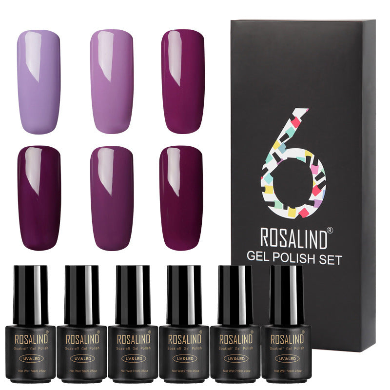 Feiner Nagellack 6 Flaschen