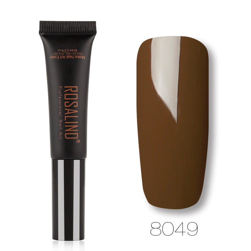 Einfarbiger Schlauch-Speed-Pinsel UV-Nagelkleber