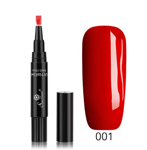 3 in 1 Gel Nagellack Stift Glitter One Step Nail Art Gel Polish Hybrid