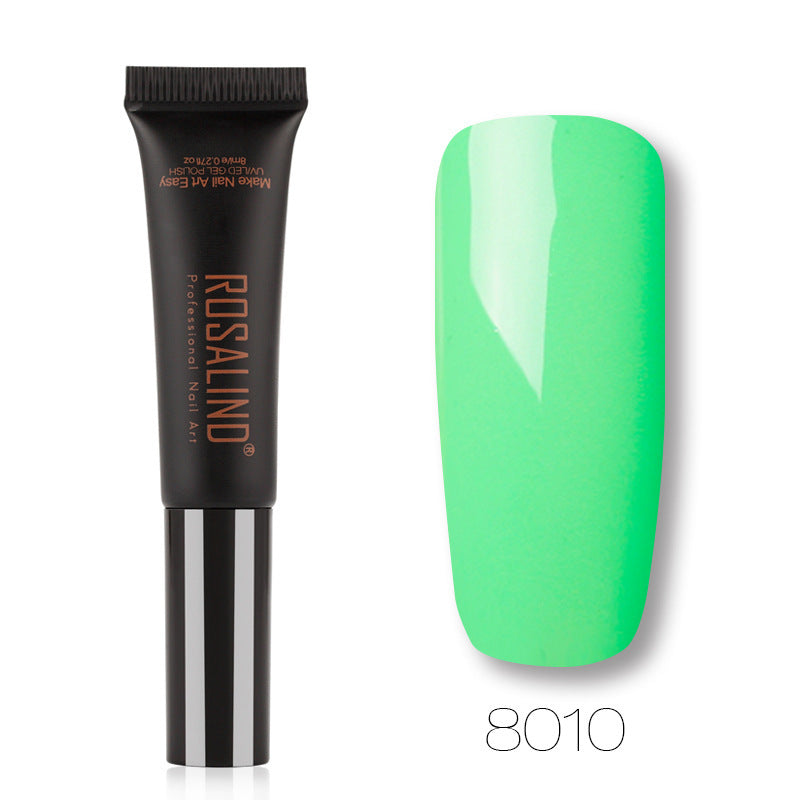 Einfarbiger Schlauch-Speed-Pinsel UV-Nagelkleber