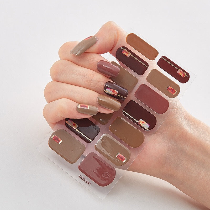 3D-Nagelaufkleber
