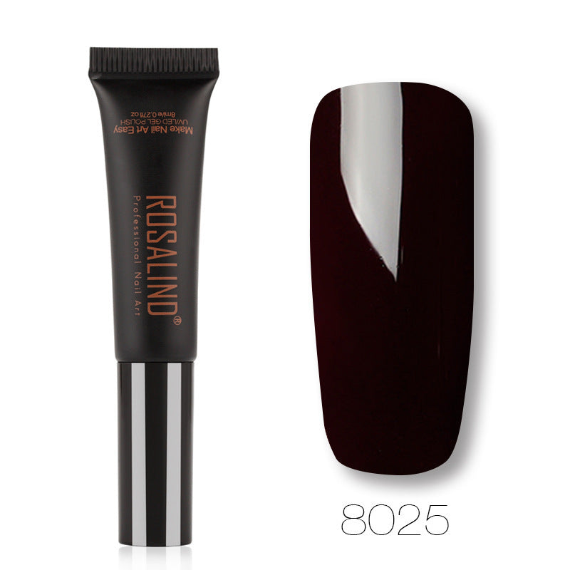 Einfarbiger Schlauch-Speed-Pinsel UV-Nagelkleber