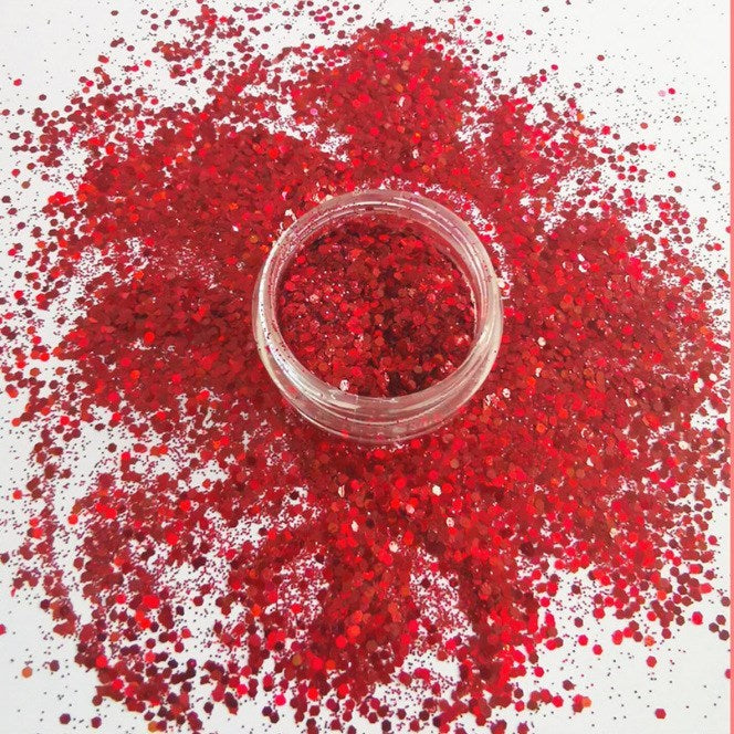 Nagelschmuck gemischter Pulverglitzer