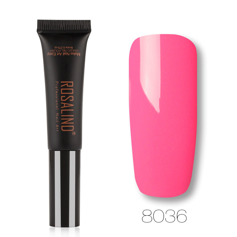 Einfarbiger Schlauch-Speed-Pinsel UV-Nagelkleber