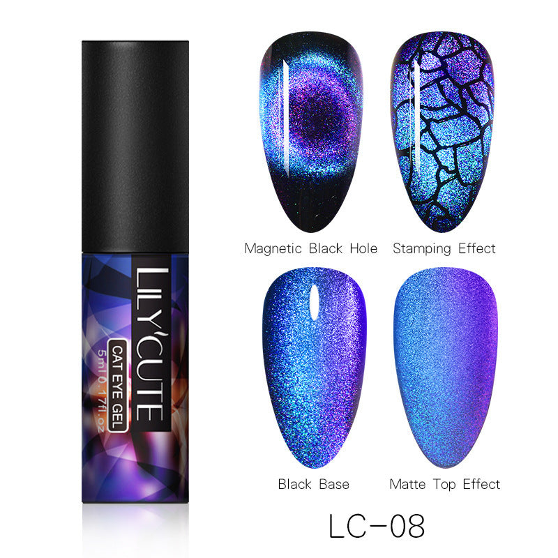 Magie Breite Cat Eye Nagellack