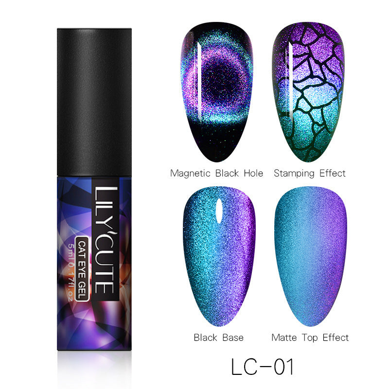 Magie Breite Cat Eye Nagellack