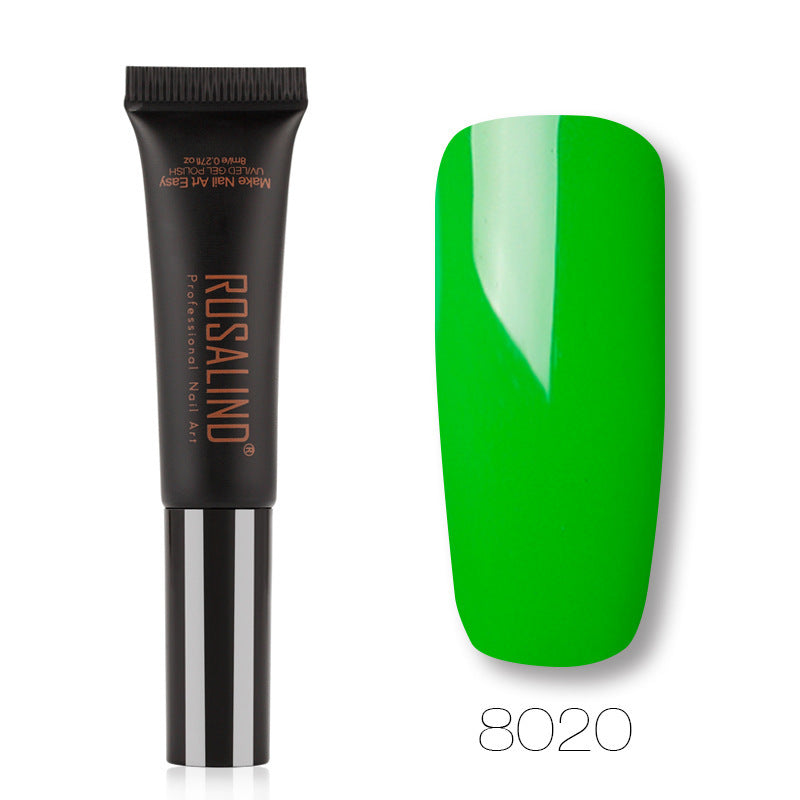 Einfarbiger Schlauch-Speed-Pinsel UV-Nagelkleber