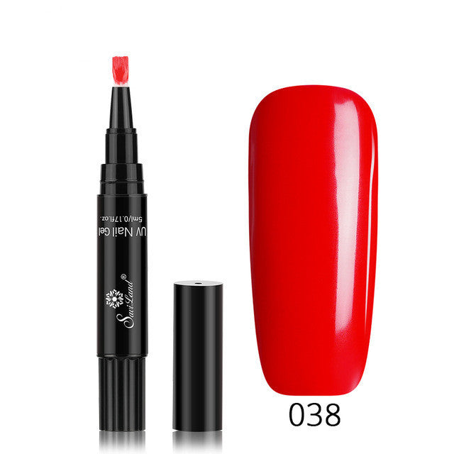 3 in 1 Gel Nagellack Stift Glitter One Step Nail Art Gel Polish Hybrid