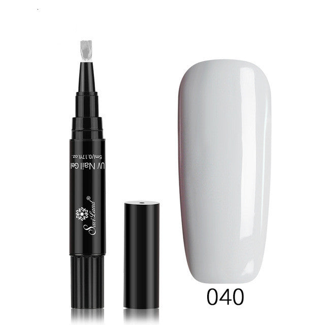 3 in 1 Gel Nagellack Stift Glitter One Step Nail Art Gel Polish Hybrid