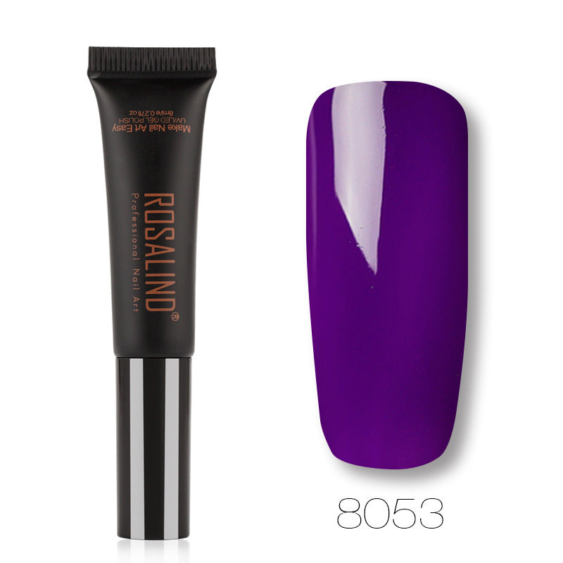 Einfarbiger Schlauch-Speed-Pinsel UV-Nagelkleber