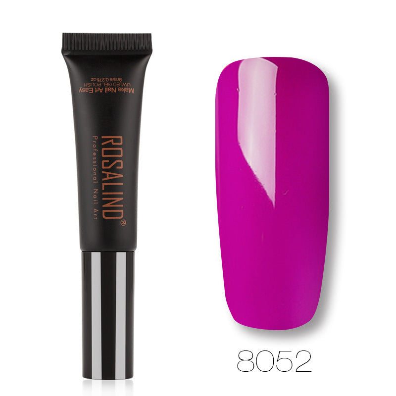 Einfarbiger Schlauch-Speed-Pinsel UV-Nagelkleber