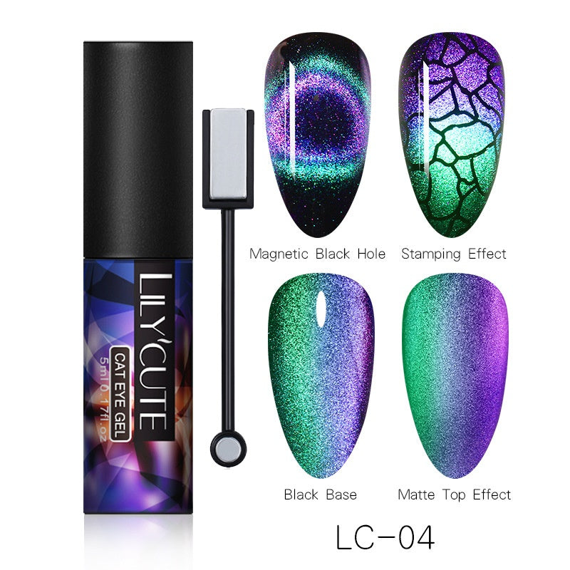 Magie Breite Cat Eye Nagellack