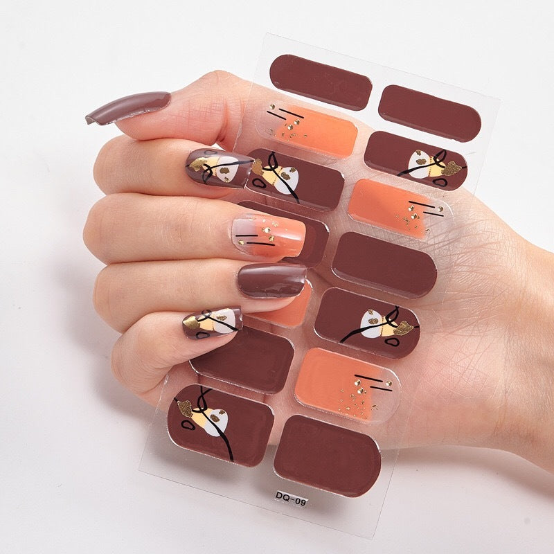 3D-Nagelaufkleber