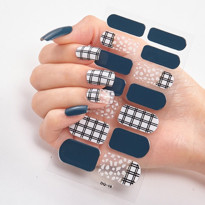 3D-Nagelaufkleber