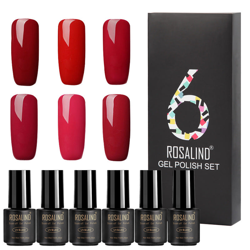 Feiner Nagellack 6 Flaschen
