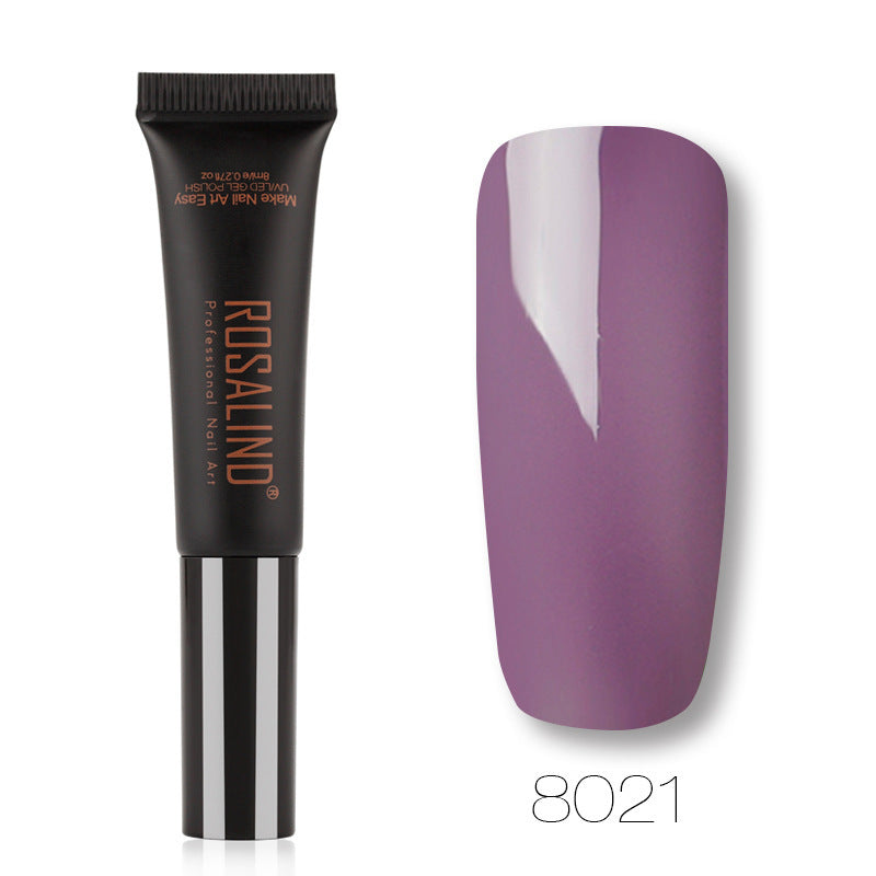Einfarbiger Schlauch-Speed-Pinsel UV-Nagelkleber