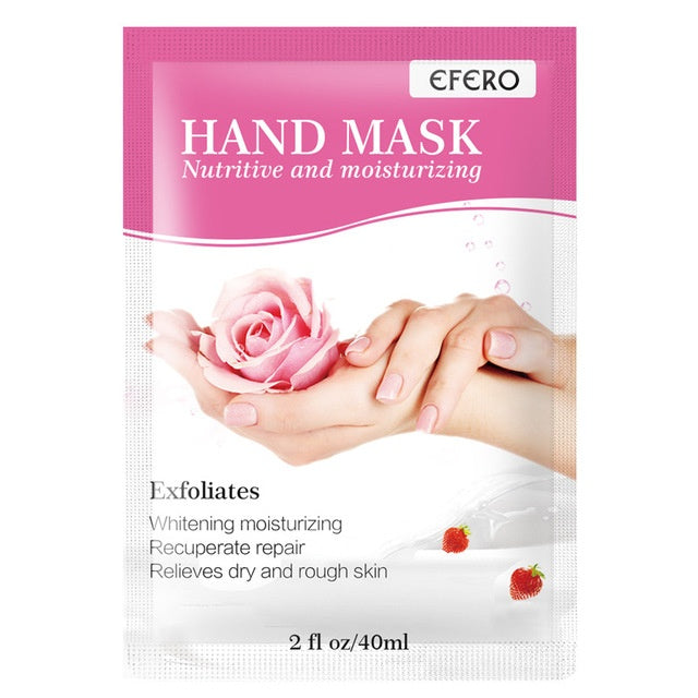 Feuchtigkeitsspendende Handmaske Pflegemaske