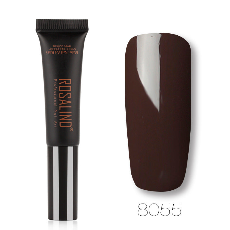 Einfarbiger Schlauch-Speed-Pinsel UV-Nagelkleber