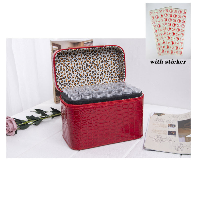 Diamant Flasche LagerungTasche Nagel Zubehör
