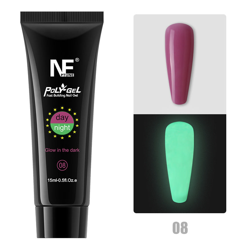 Schmerzloses Papierhalter-Kristall-Phototherapie-Gel-Nagelverlängerungs-Gel-Set