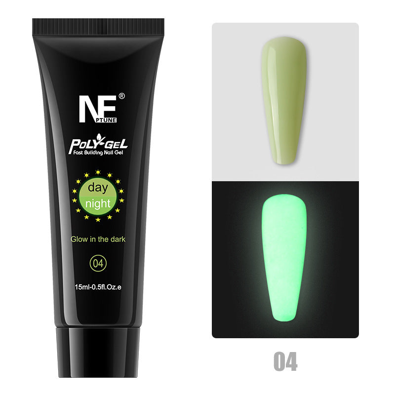 Schmerzloses Papierhalter-Kristall-Phototherapie-Gel-Nagelverlängerungs-Gel-Set