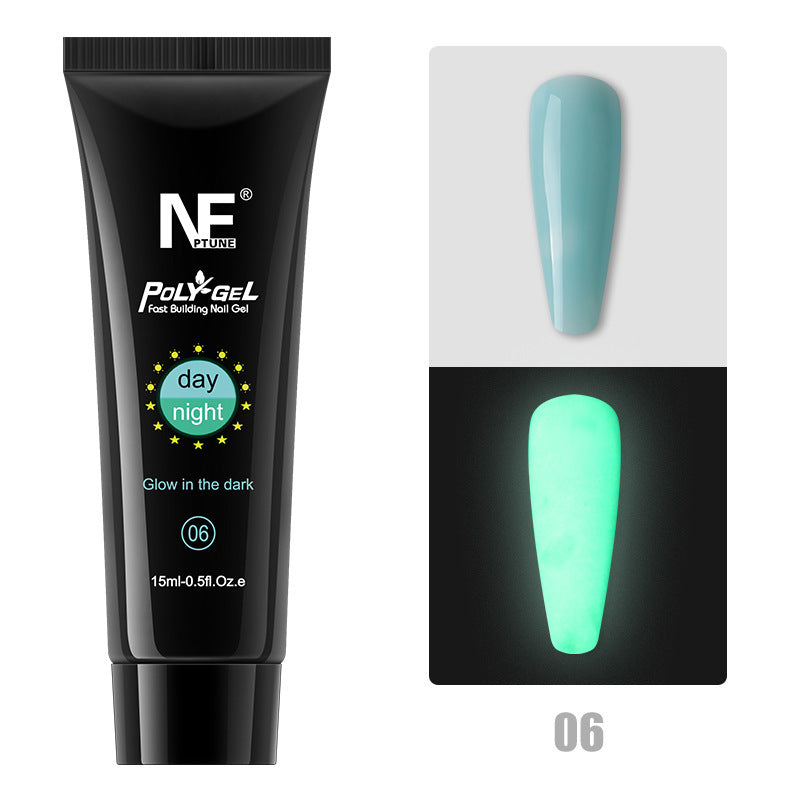 Schmerzloses Papierhalter-Kristall-Phototherapie-Gel-Nagelverlängerungs-Gel-Set