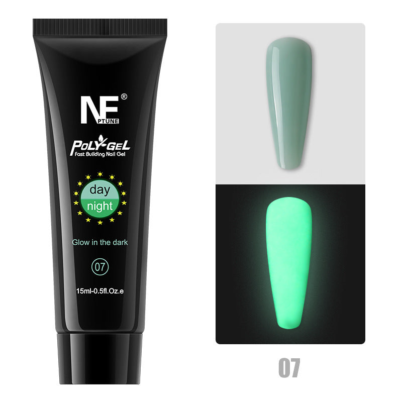 Schmerzloses Papierhalter-Kristall-Phototherapie-Gel-Nagelverlängerungs-Gel-Set