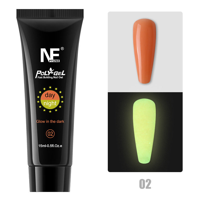Schmerzloses Papierhalter-Kristall-Phototherapie-Gel-Nagelverlängerungs-Gel-Set