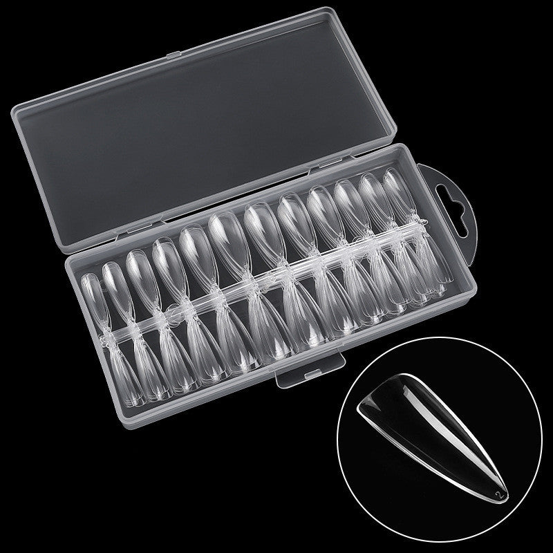 Nail Art Ultradünne nahtlose Box Sheet Französische künstliche Nägel
