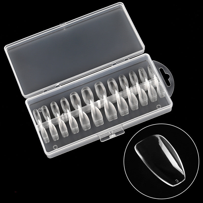 Nail Art Ultradünne nahtlose Box Sheet Französische künstliche Nägel