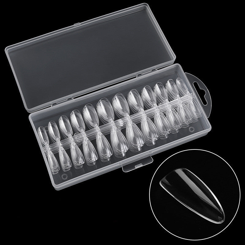 Nail Art Ultradünne nahtlose Box Sheet Französische künstliche Nägel