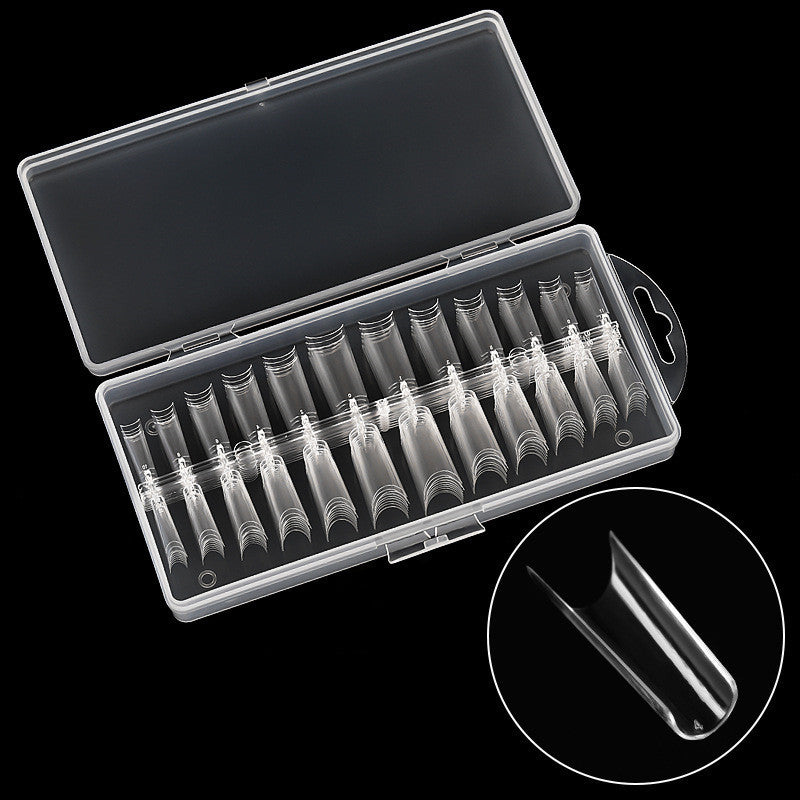 Nail Art Ultradünne nahtlose Box Sheet Französische künstliche Nägel