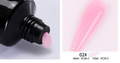 Nail Art Extension Kleber 15ml Kein Papierhalter Kristall Schnellverlängerung Nagellackkleber