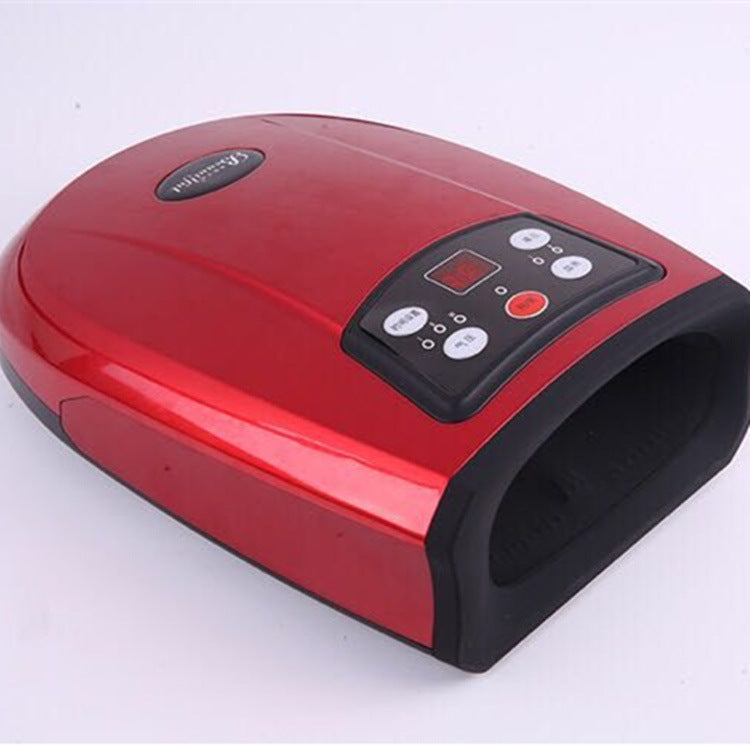 Elektrische Airbag Heizung Hand Massager Meridian Physiotherapie Finger Pflege Massager Rückseite Der Hand Finger Schönheit Hand Gerät