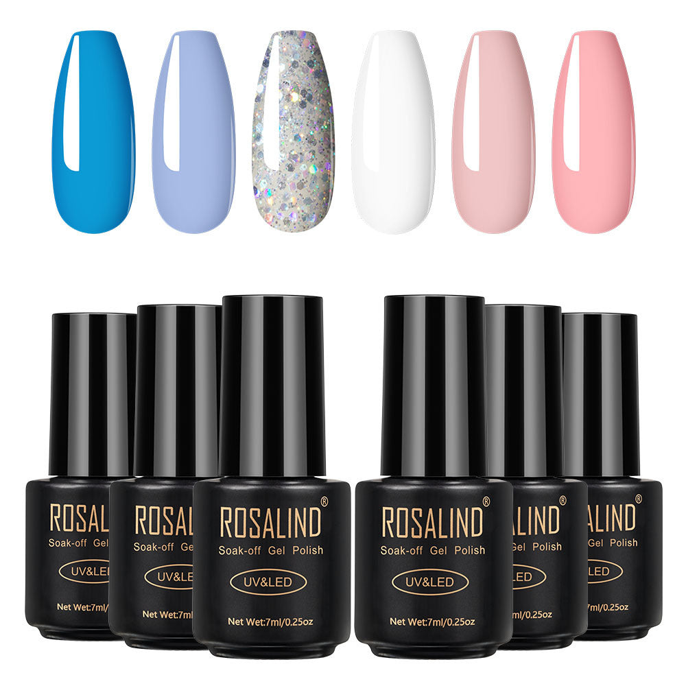 Feiner Nagellack 6 Flaschen