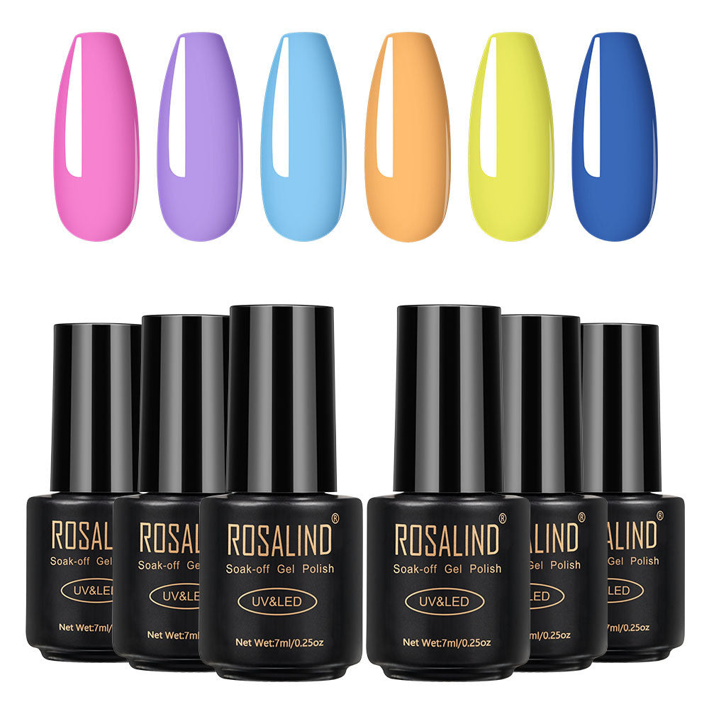 Feiner Nagellack 6 Flaschen