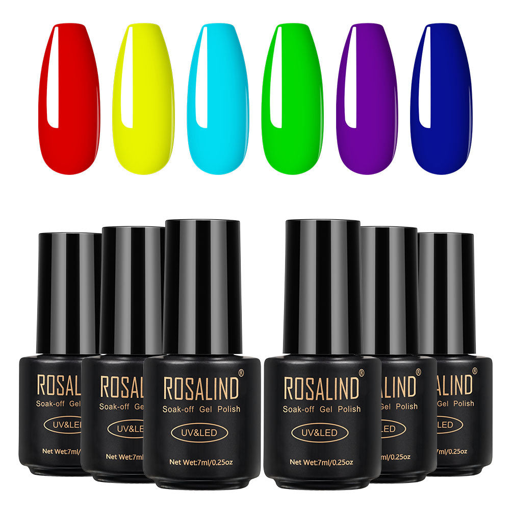 Feiner Nagellack 6 Flaschen