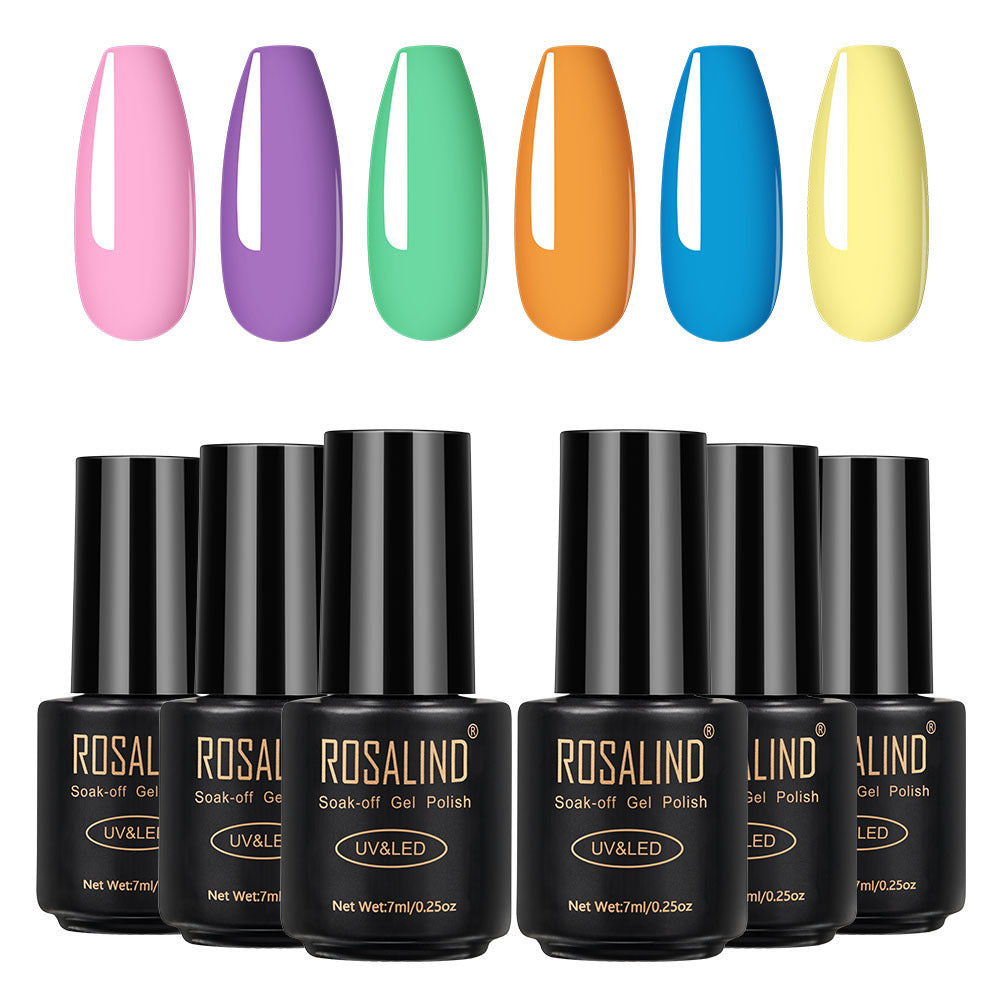 Feiner Nagellack 6 Flaschen