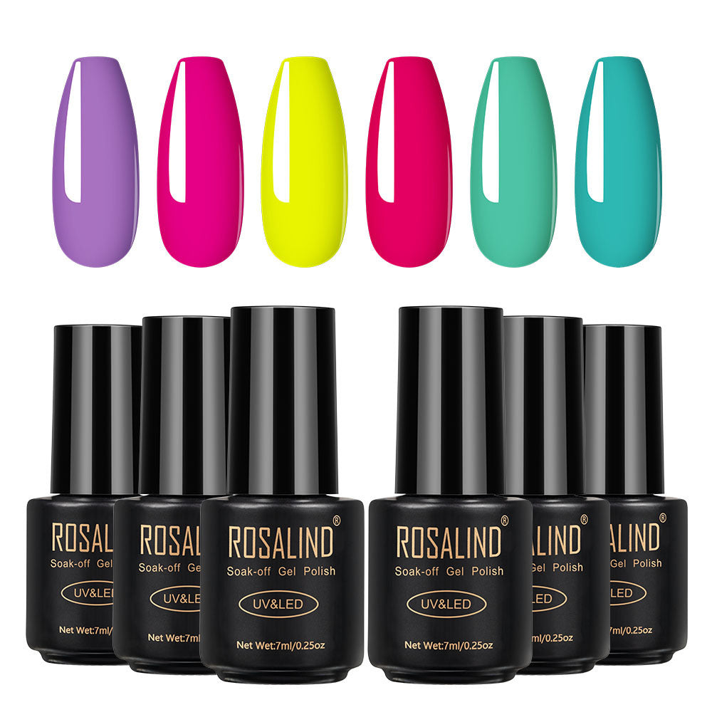 Feiner Nagellack 6 Flaschen