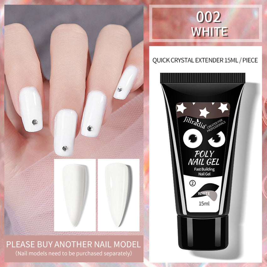Kristall-Verlängerungsgel, Nagel-Phototherapie-Gel, Modelliergel