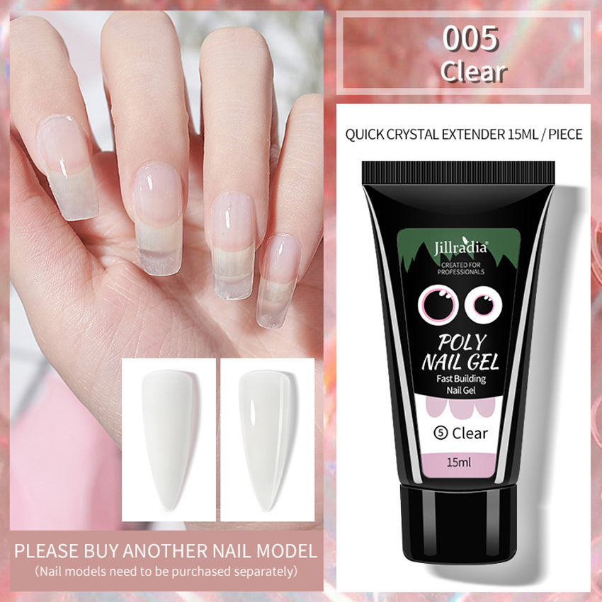 Kristall-Verlängerungsgel, Nagel-Phototherapie-Gel, Modelliergel