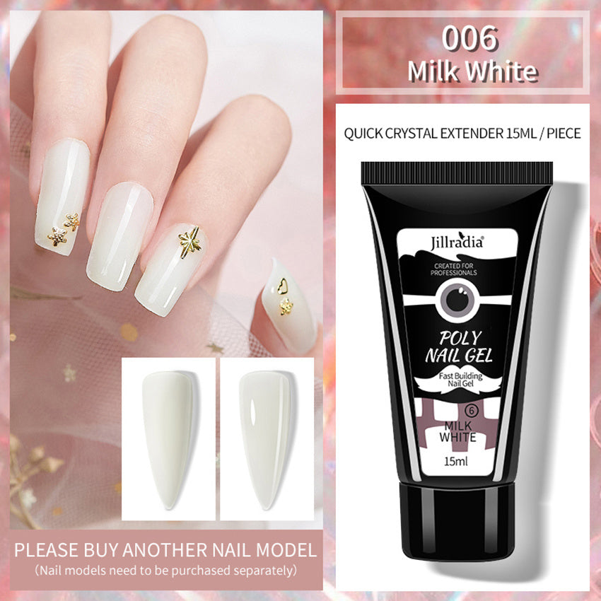 Kristall-Verlängerungsgel, Nagel-Phototherapie-Gel, Modelliergel