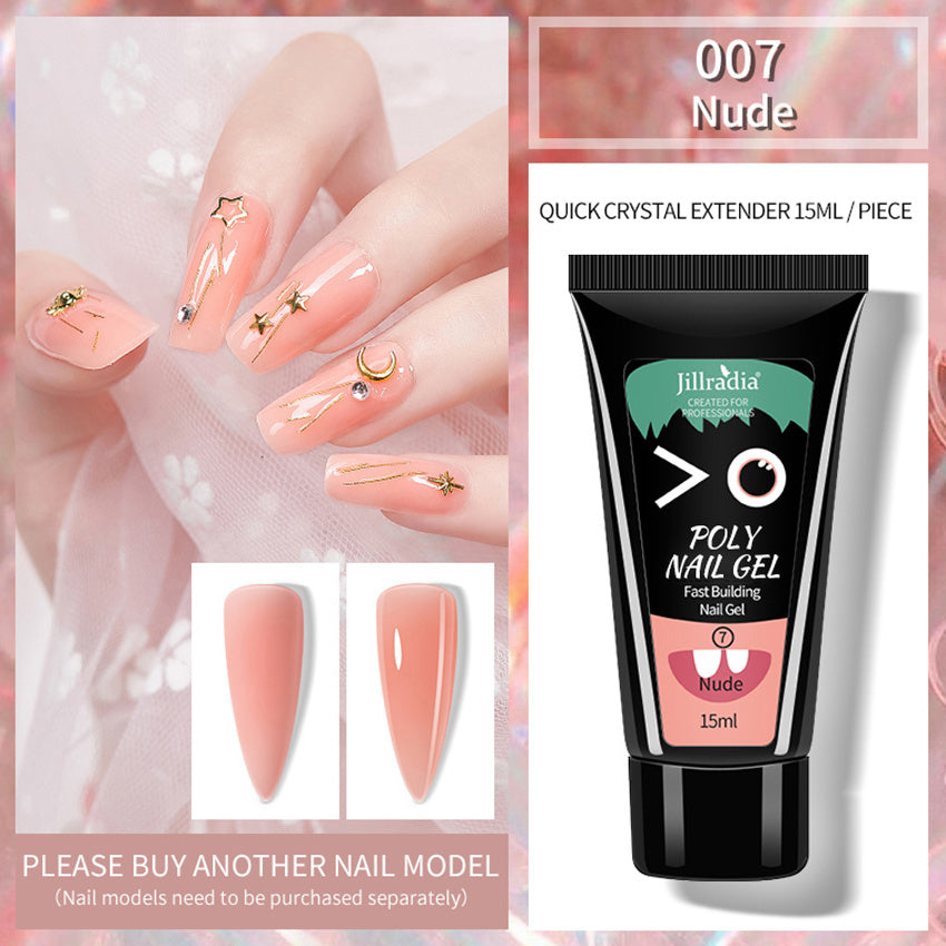 Kristall-Verlängerungsgel, Nagel-Phototherapie-Gel, Modelliergel